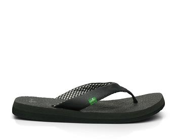 Sanuk Yoga Mat Flip Flop Dam Svarta | Sverige 582EBC